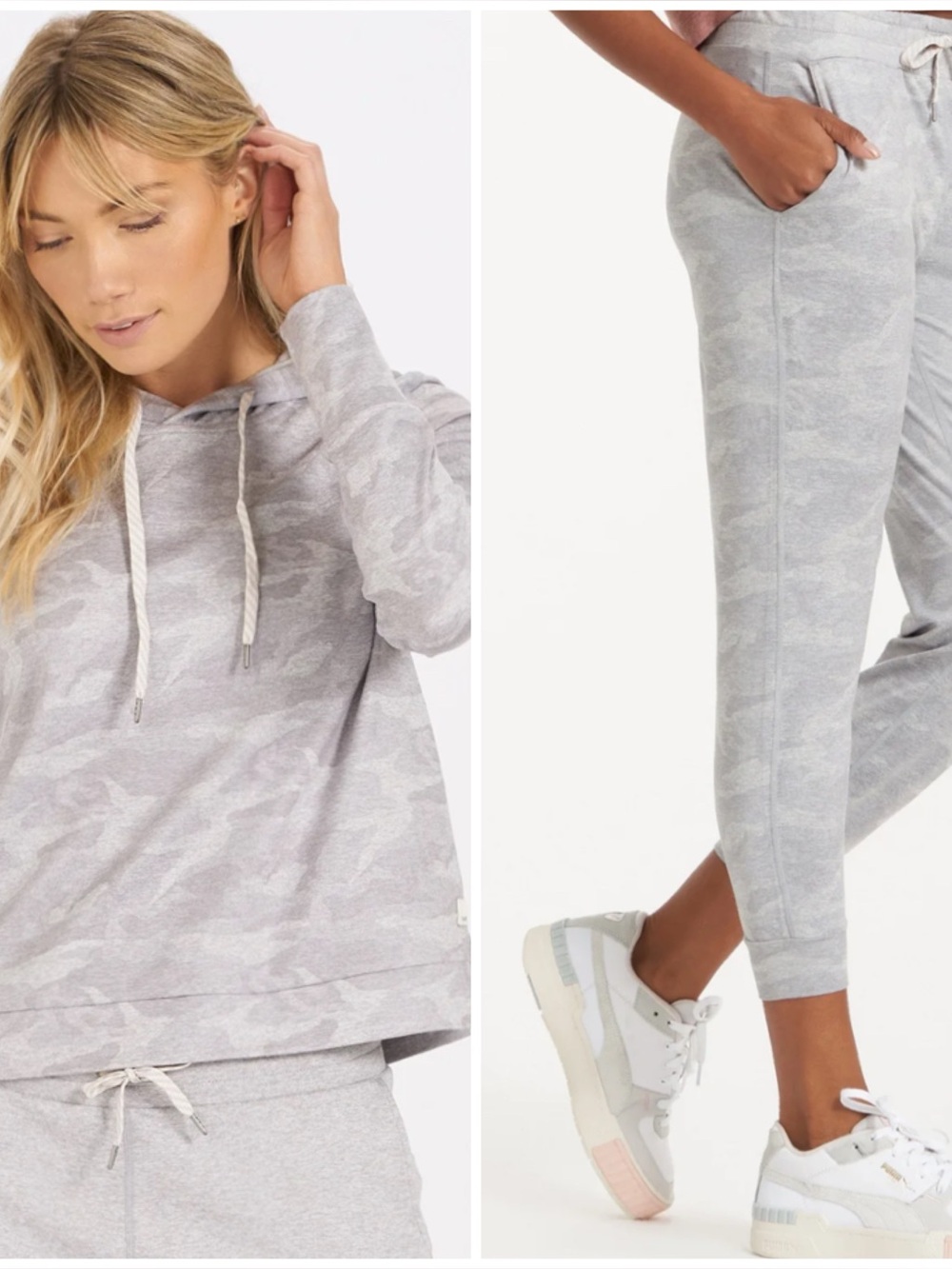 Vuori Matching Set - Halo Essential Hoodie and Performance Jogger (size small)